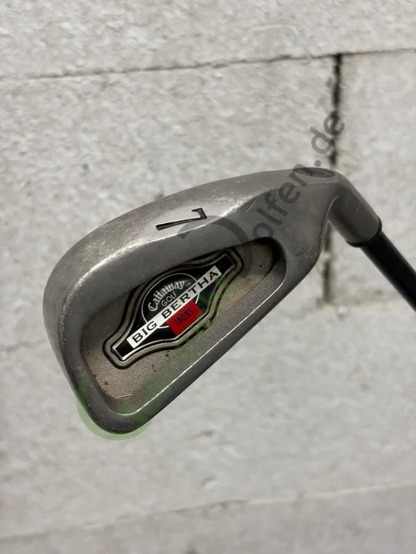 Callaway Big Bertha '96 Eisen 7, Rechts RH, Regular-Flex, Graphit +1"