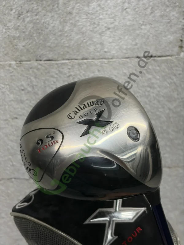 Callaway X460 Tour Driver 9.5º, Rechts RH, Stiff-Flex, Cover