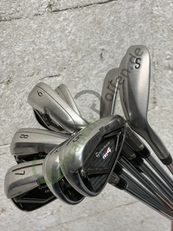TaylorMade M4 Eisensatz 5-PW,AW,SW, Rechts RH, Regular-Flex, Stahl