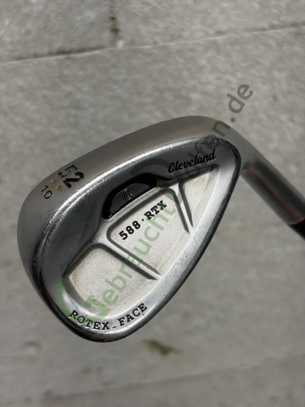 Cleveland 588 RTX Gap Wedge 52/10º, Rechts RH, Wedge-Flex, Stahl