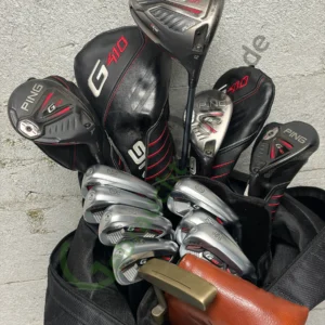 PING Golfset G410, Rechts RH, Regular-Flex, Graphit, Komplett
