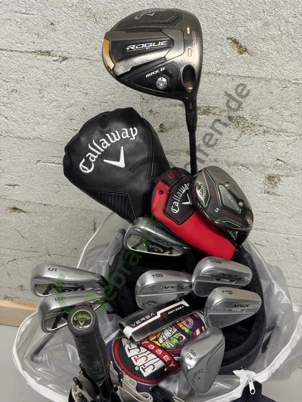 Callaway Golfset, Rechts RH, Anfänger, Senioren, Damen & Herren