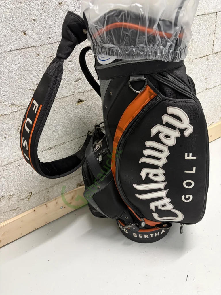 Callaway Fusion Staffbag, Schwarz/Orange, 6-Fach