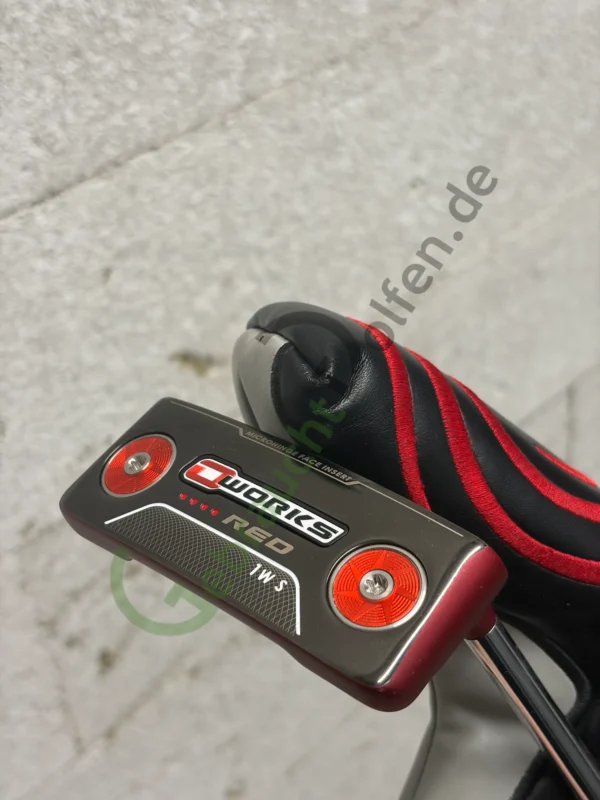 Odyssey O-Works Red #1 Wide Slant Putter, 33", Rechts RH