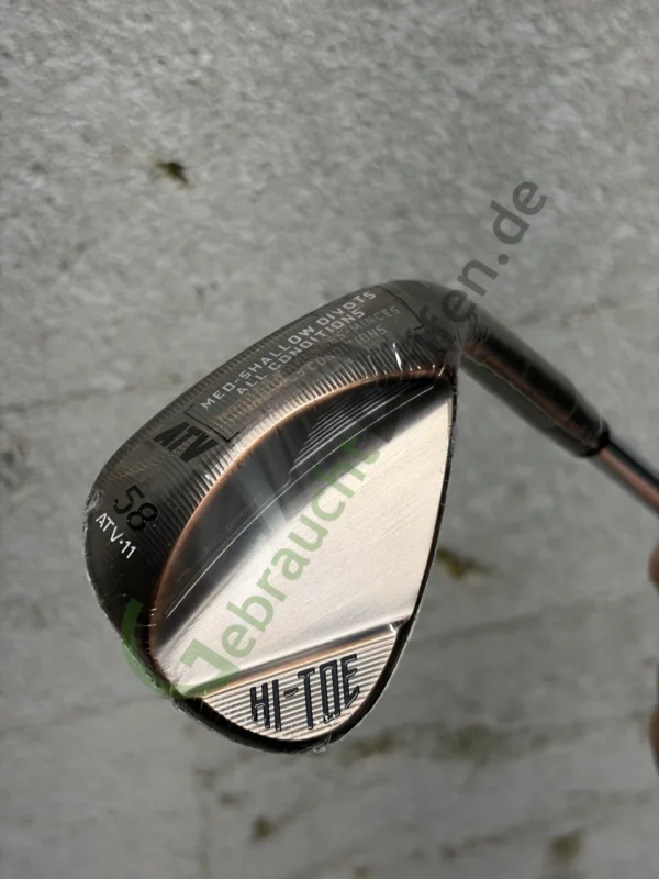 TaylorMade MG Hi-Toe 4 Lob Wedge, 58/11º, Rechts RH, NEU