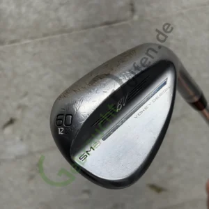 Titleist Vokey SM9, Lob Wedge 60/12º D, Rechts RH, Stiff-Flex +1"