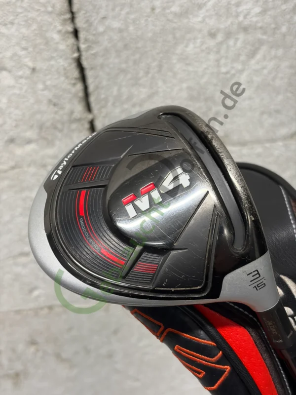 TaylorMade M4 Holz 3, 15º, Rechts RH, Stiff-Flex