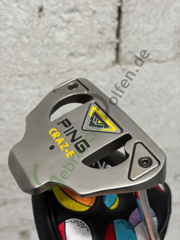 PING iWi Craz-E Mallet Putter, 35", Rechts RH, Cover