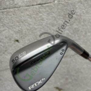 Cleveland RTX4 Gap Wedge 50/10º Mid, Rechts RH, Stiff-Flex