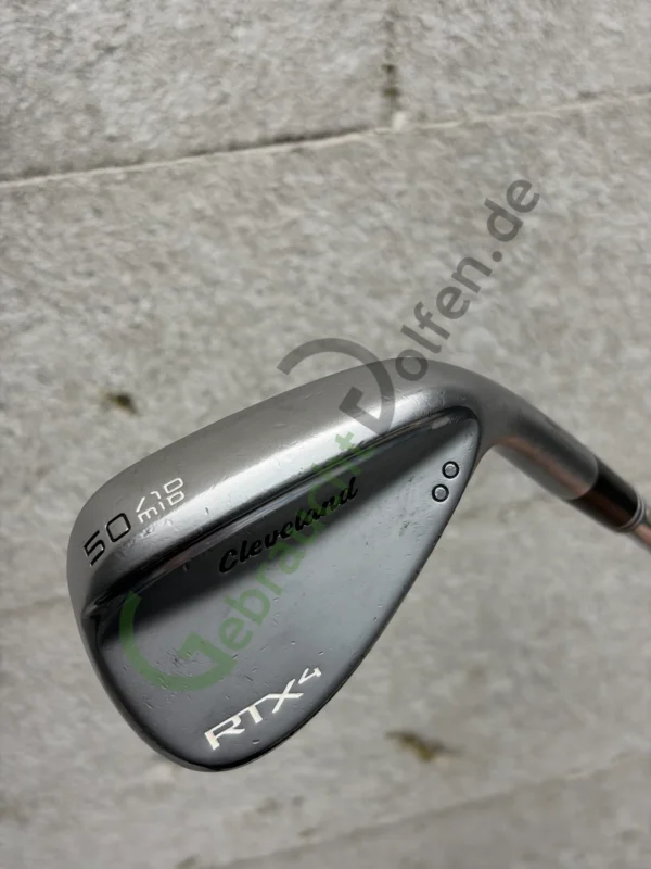 Cleveland RTX4 Gap Wedge 50/10º Mid, Rechts RH, Stiff-Flex