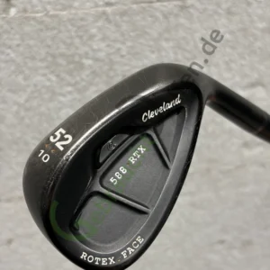 Cleveland 588 RTX Gap Wedge 52/10º, Rechts RH, Black Pearl
