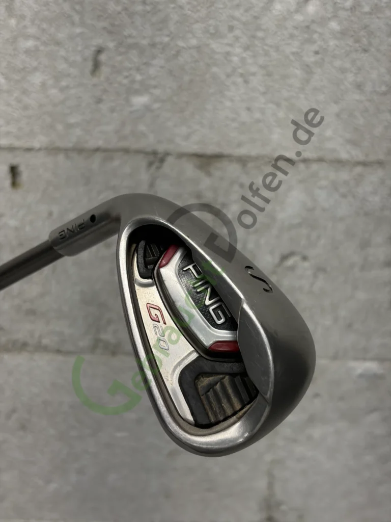 PING G20 Sand Wedge, 52º, Links LH, Regular-Flex, Graphit, Black Dot
