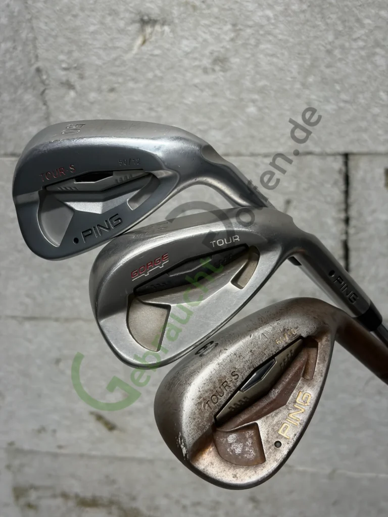 PING Tour-S Wedge Set 50/12º, 54/SSº, 60/10º, Rechts RH, Wedge-Flex, Black dot