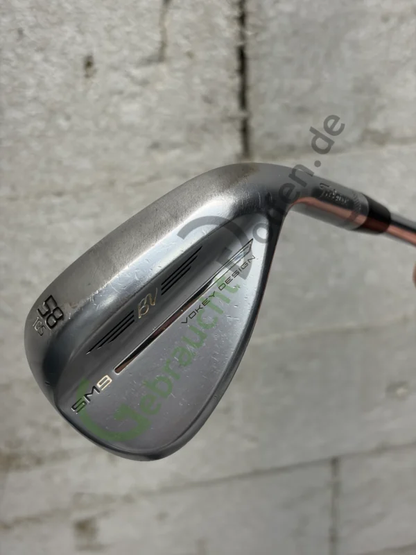 Titleist Vokey SM9, Lob Wedge, 58/10ºS, Rechts RH, X-Stiff +1"