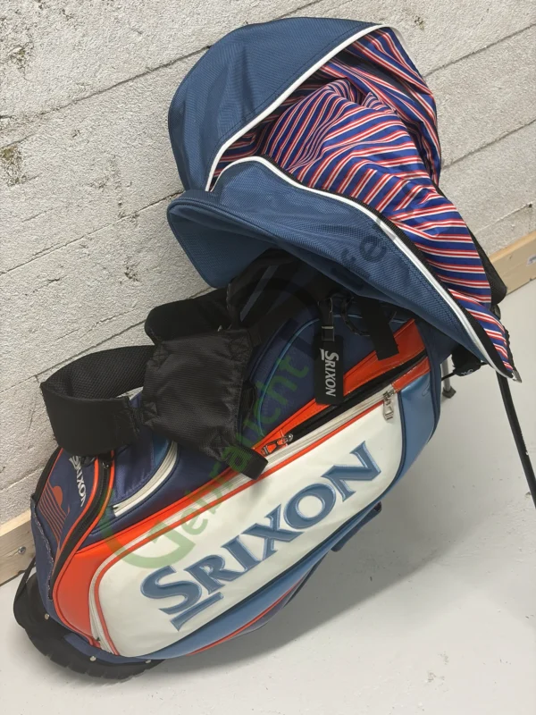 Srixon US Open 2021, Stand Bag, 5-Fach, Blau/Weiß/Orange