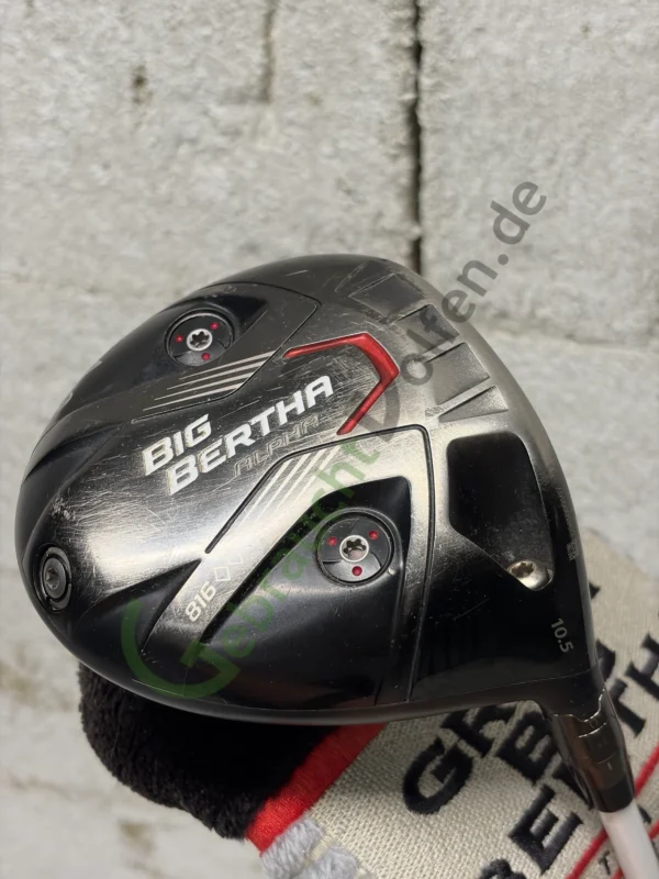Callaway Big Bertha Alpha 816 Double Black Diamond Driver 10.5º, Rechts RH
