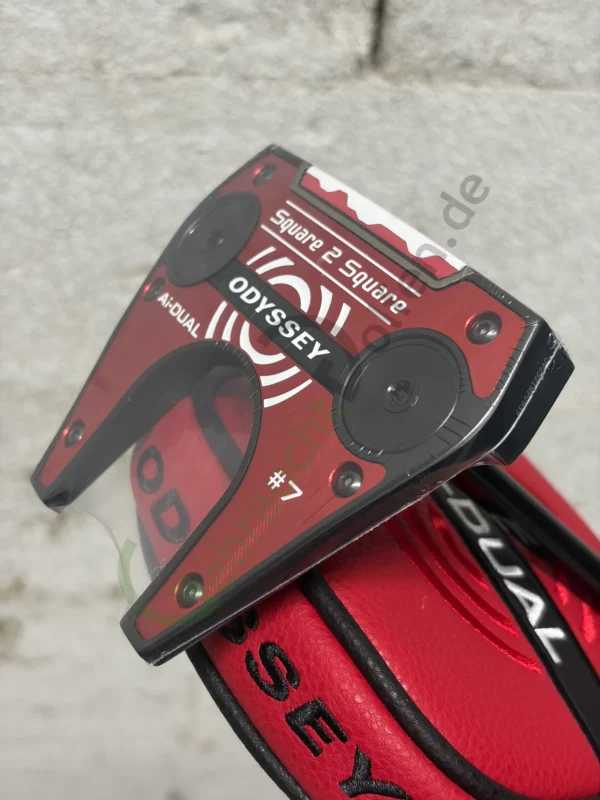 Odyssey Ai-Dual Square 2 Square #7 Mallet Putter, Rechts RH, 34"