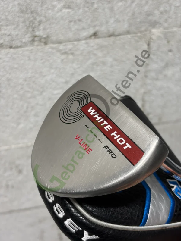 Odyssey White Hot Pro V-Line Mallet Putter, 34", Rechts RH