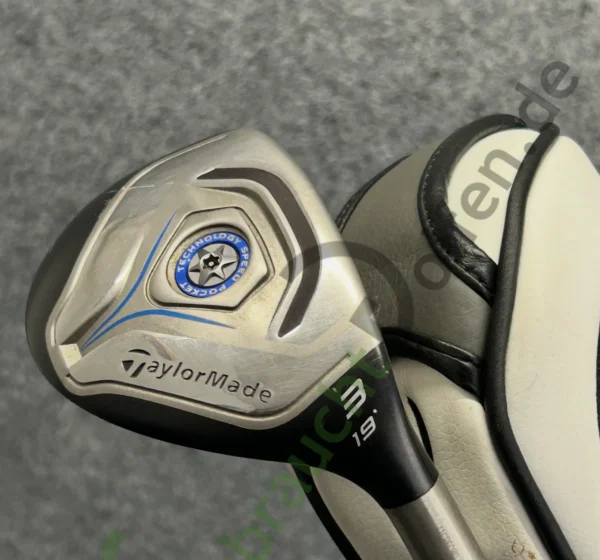 TaylorMade JetSpeed Hybrid 3, 19º, Rechts RH, Regular-Flex