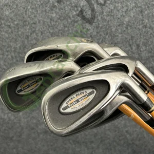 Turbo Power Steel Plus 3 Eisen 3-SW, Rechts RH, Graphit, Regular-Flex