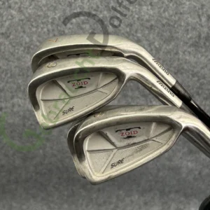 Mizuno T-Zoid Sure Eisensatz 7-PW, Rechts RH, Regular-Flex, Graphit