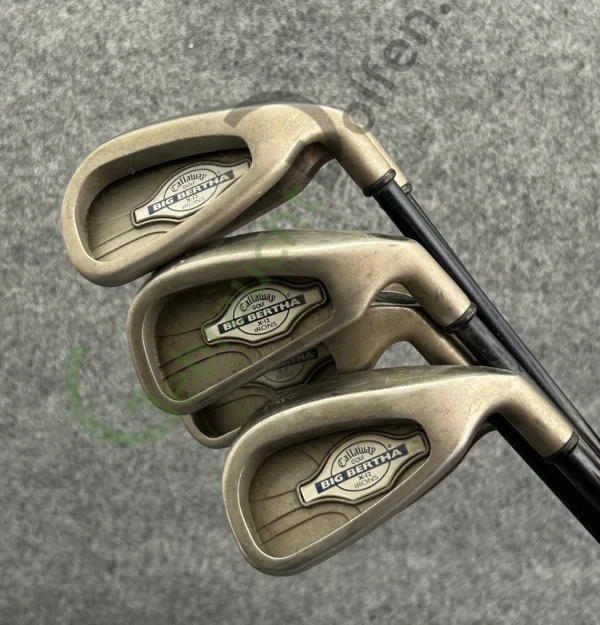 Callaway X-12 Eisensatz 4-PW, Rechts RH, Regular-Flex, Graphit