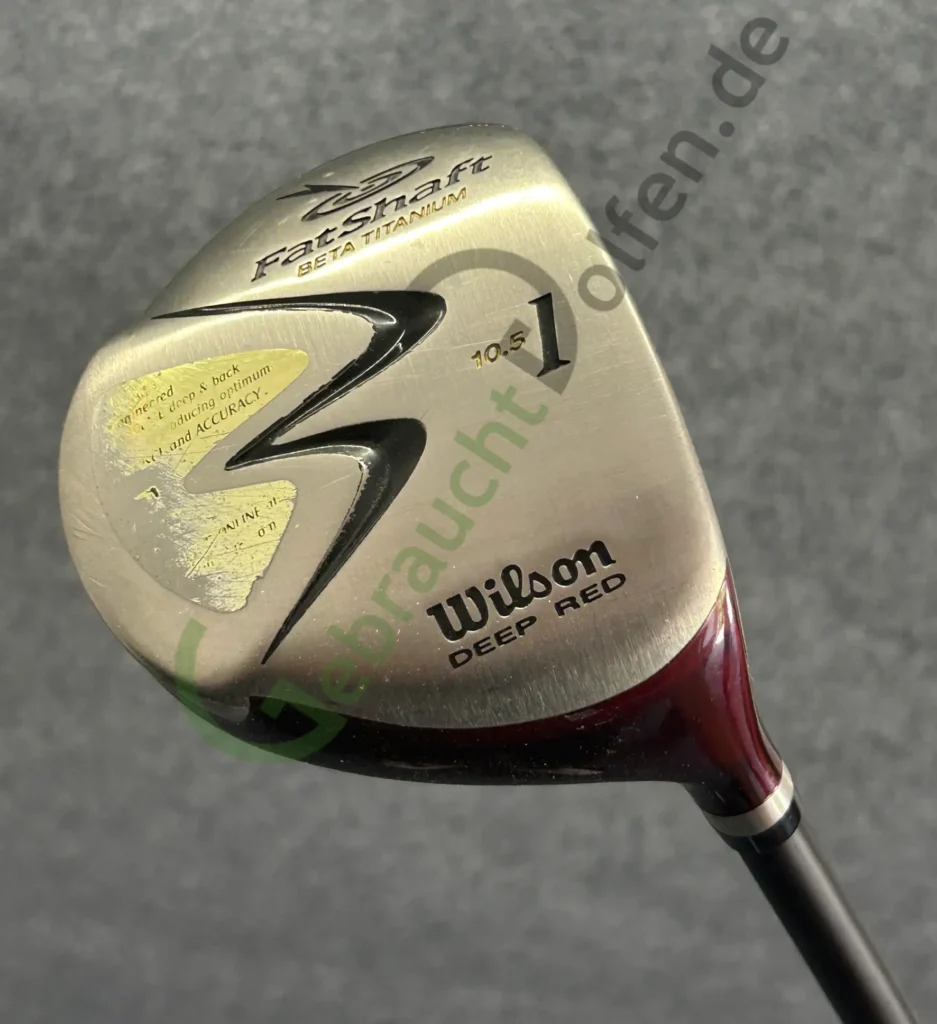 Wilson Deep Red FatShaft Driver 10.5°, Rechts RH, Regular-Flex