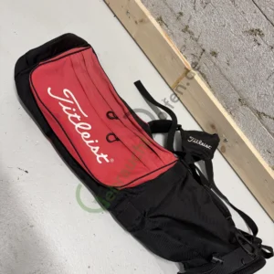 Titleist Pencil Sunday Bag , Rot/Schwarz, 2-Fach