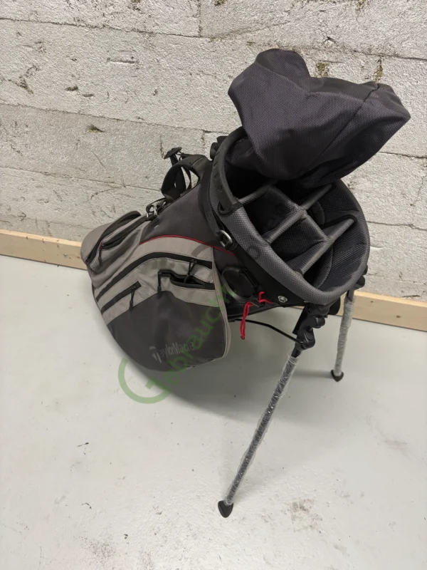 TaylorMade Audi Stand Bag 6-Fach, Grau/Schwarz