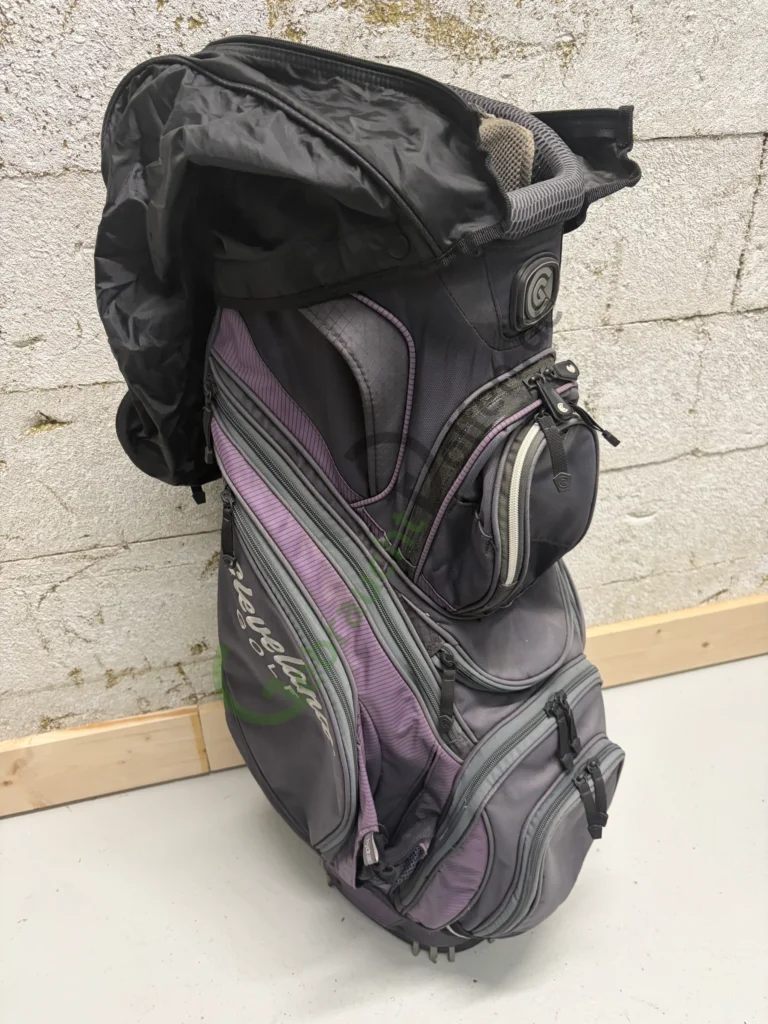 Cleveland Cart Bag 14-Fach, Schwarz/Violett