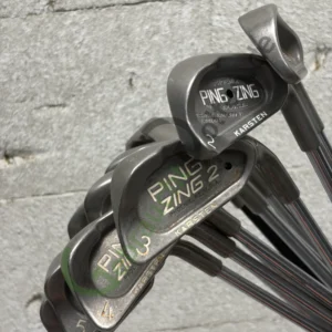 PING Zing 2 Eisensatz 1-LW, Rechts RH, Stiff-Flex, Stahl, Black Dot, Vintage