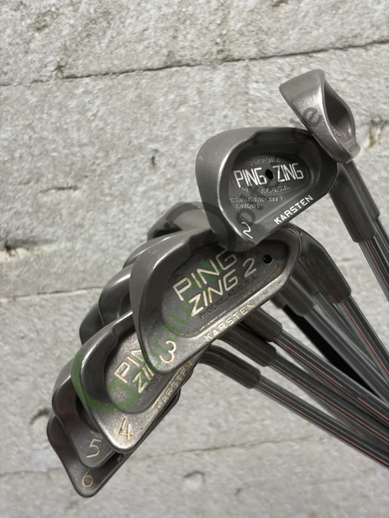 PING Zing 2 Eisensatz 1-LW, Rechts RH, Stiff-Flex, Stahl, Black Dot, Vintage