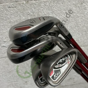 PING K15 Eisensatz 4H-PW, Rechts RH, Regular-Flex, Graphit, Black Dot