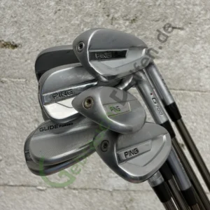 PING G700 Eisensatz 5-PW, SW, LW, Rechts RH, Regular-Flex, Graphit Recoil, Red Dot