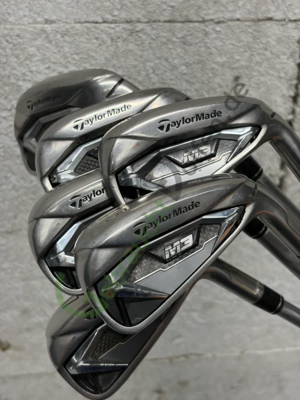 TaylorMade M3 Eisensatz 5-PW, Rechts RH, Regular-Flex, Graphit TENSEI Blue +0.5"