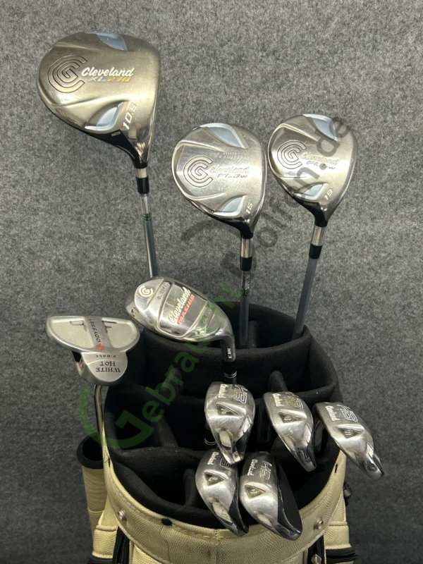 Cleveland Golfset HB/XL/FL, Rechts RH, Graphit +0,5″, Damen Komplett
