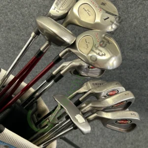 Triple Tier Tour Gear Golfset, Links LH, Stahl +0,75″