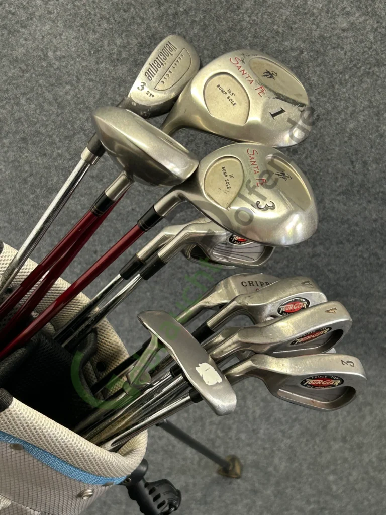 Triple Tier Tour Gear Golfset, Links LH, Stahl +0,75″