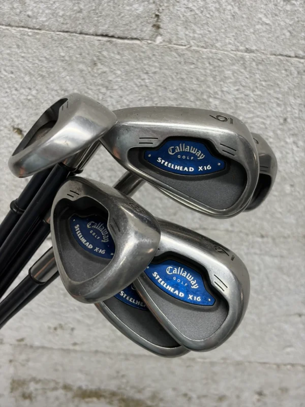 Callaway X-16 Eisensatz 5-SW, Links LH, Regular-Flex, Graphit