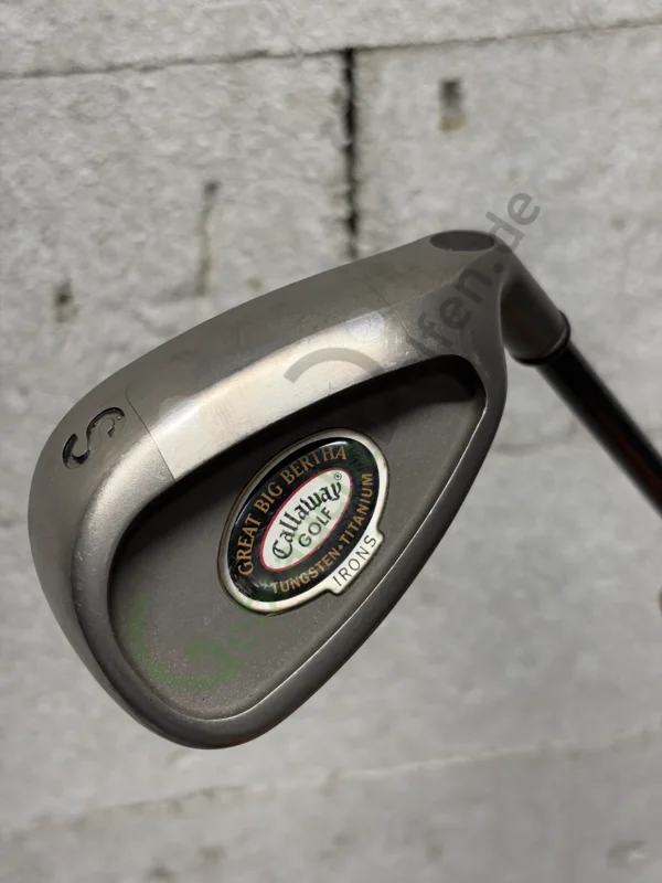 Callaway Big Bertha Titanium, Sand Wedge 55º, Rechts RH, Regular-Flex, Graphit
