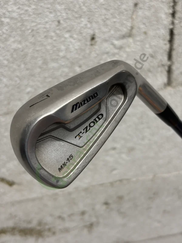 Mizuno MX-15 T-Zoid Eisen 7, Rechts RH, Regular-Flex, Graphit