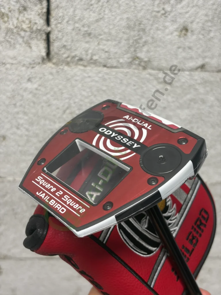 Odyssey Ai-Dual Square 2 Square Mini Jailbird Mallet Putter, Rechts RH, 35"