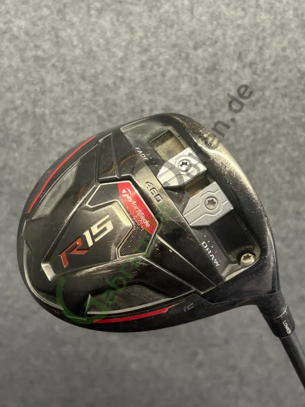 TaylorMade R15 Driver 12º, Rechts RH, Regular-Flex