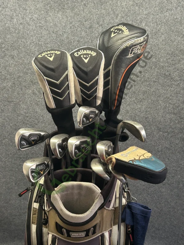 Callaway Golfset FT/Fusion, Rechts RH, Lite/Senioren Flex Graphit +1″