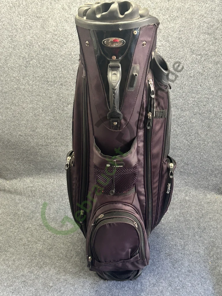 Bennington Quiet Organizer Cartbag, 14-Fach, Schwarz