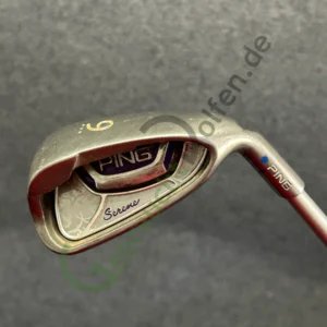 PING Serene Eisen 9, Rechts RH, Ladies-Flex, Graphit, Blue dot