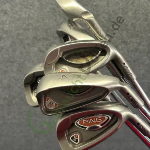 PING G10/i10 Eisensatz 4-PW, Rechts RH,Stahl, Black Dot