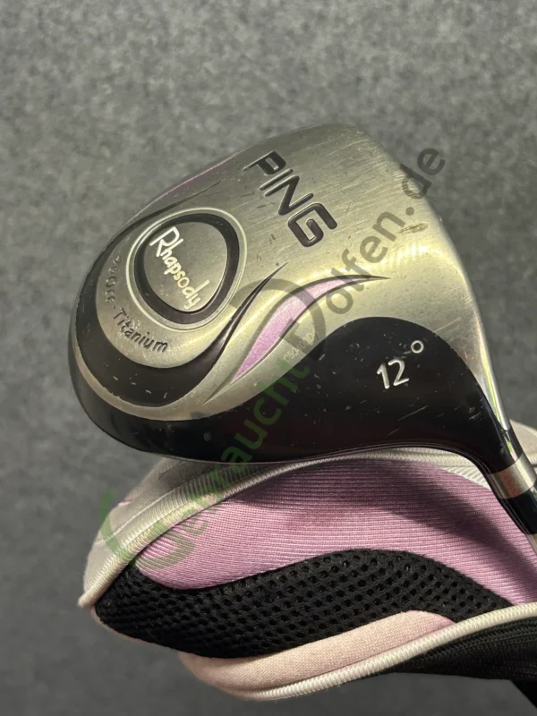 PING Rhapsody Driver 12°, Rechts RH, Ladies-Flex, Cover