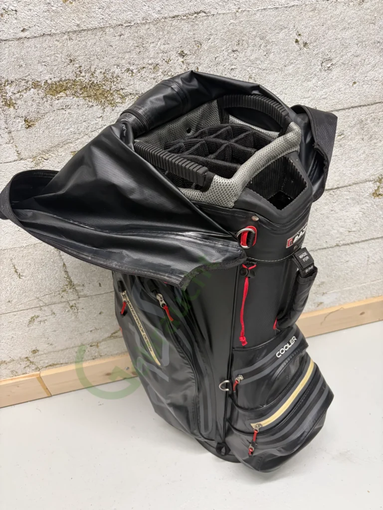 BIG MAX Aqua Sport 2 Cart Bag, 14-way, Schwarz/Rot