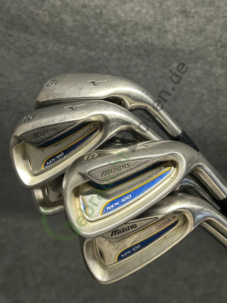 Mizuno MX-100 Eisensatz 5-SW, Rechts RH, Lite/Senioren-Flex, Graphit